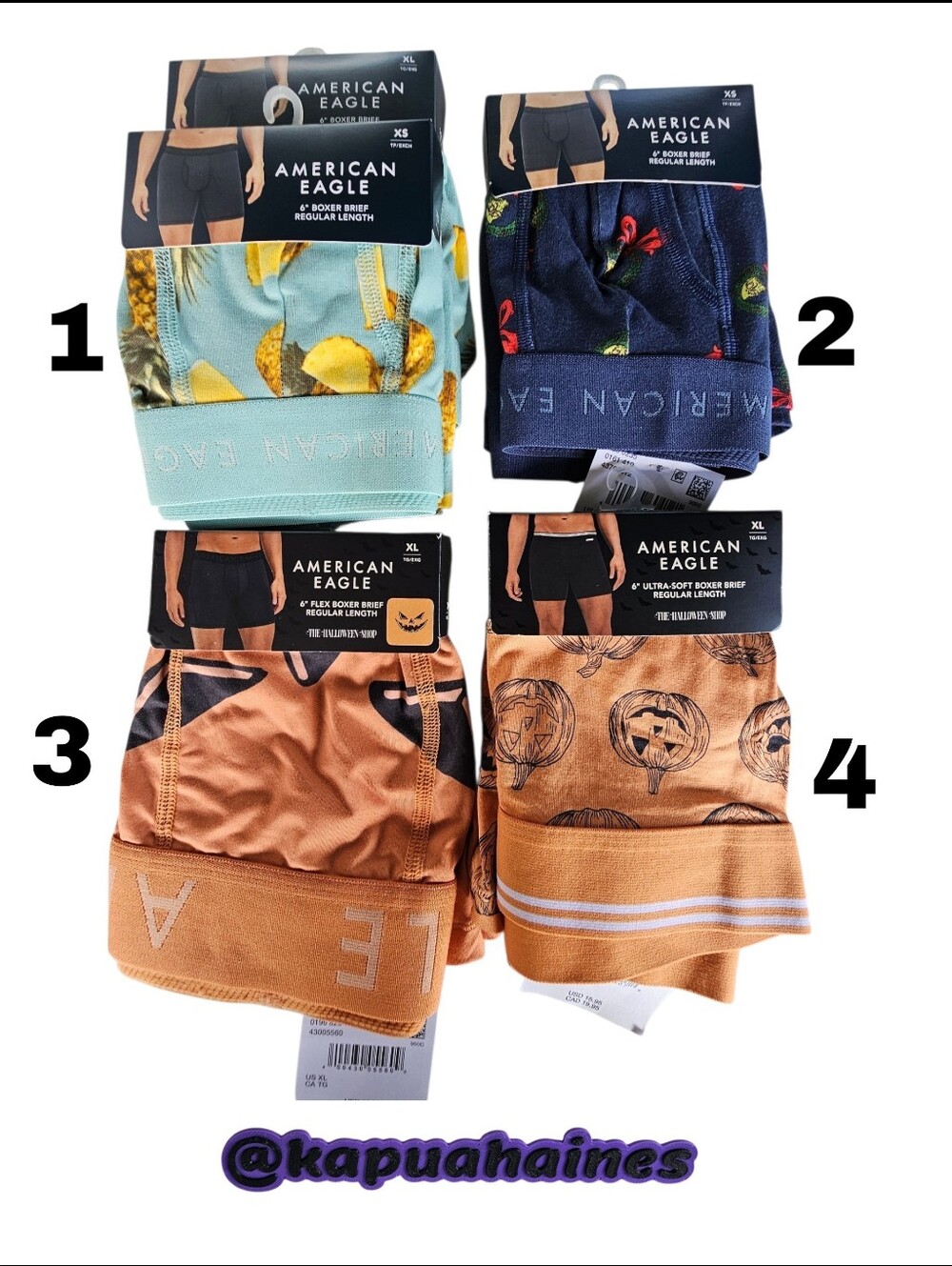 American Eagle Outfitters (Pick 1) Men’s Boxer Briefs